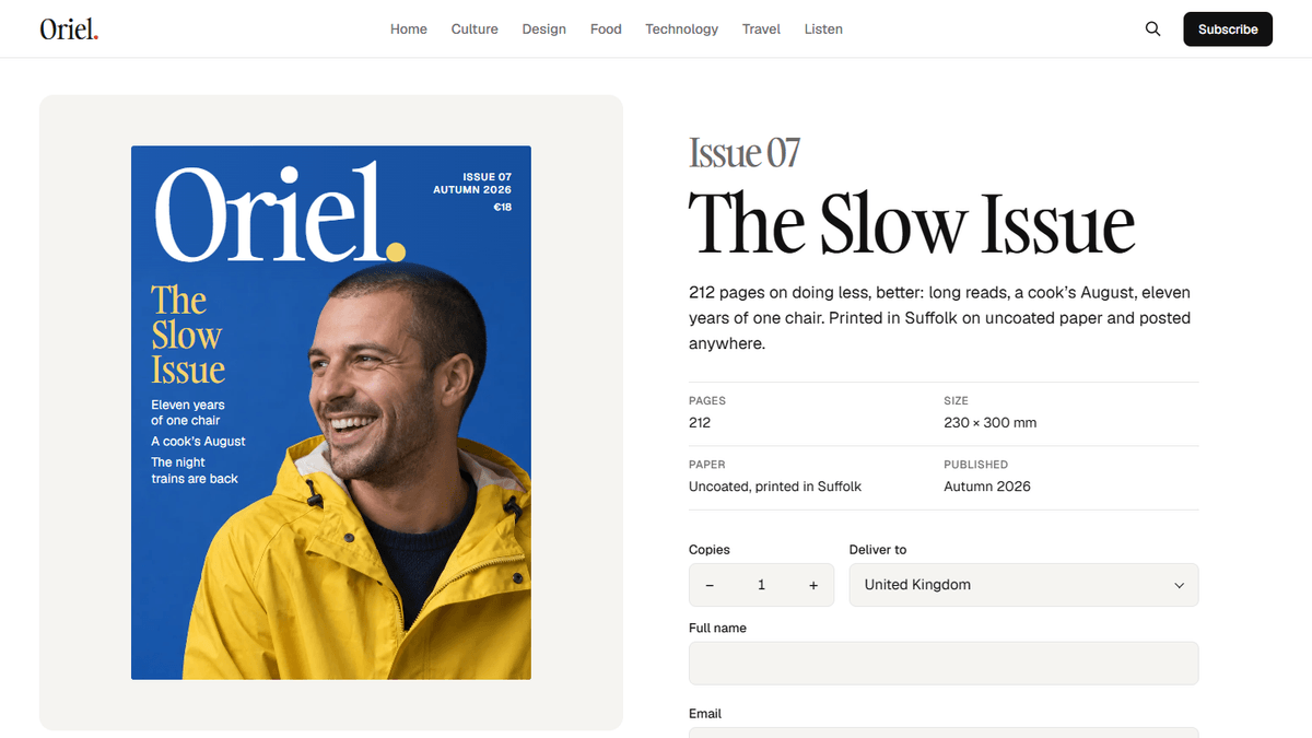 The print edition