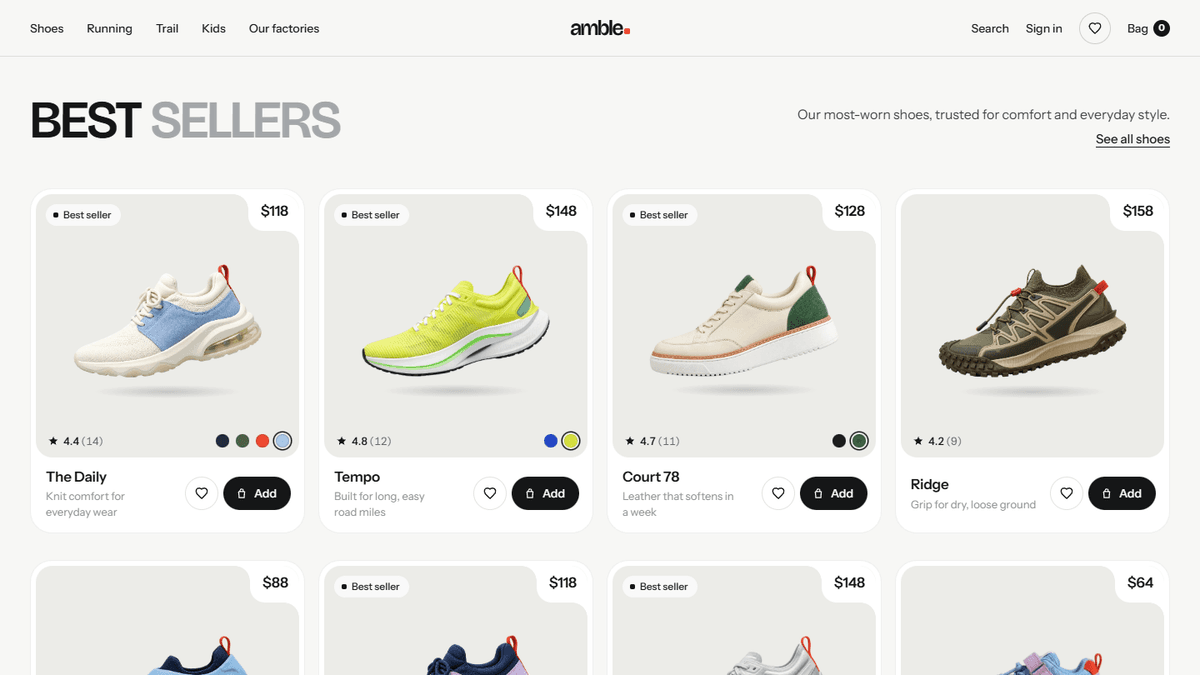 Best sellers