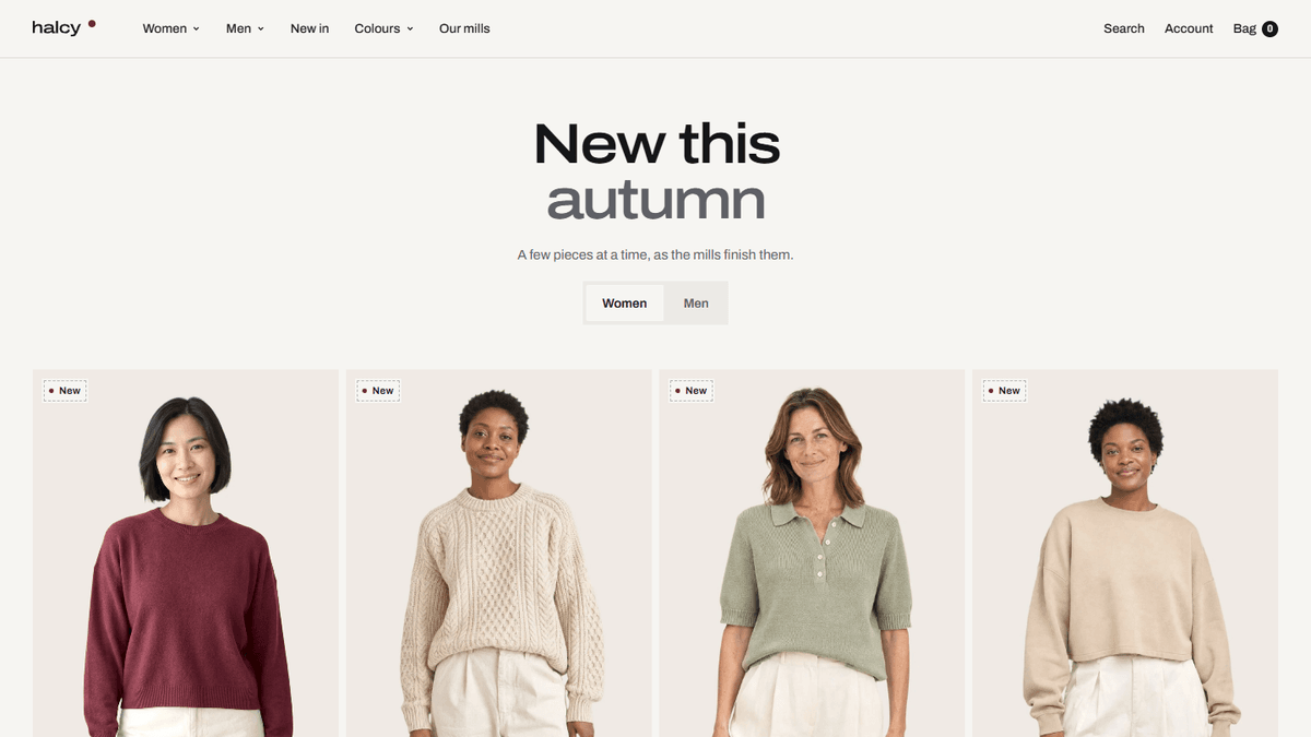 New this autumn