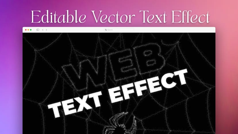 How to Create an Editable Vector Text Effect in Adobe Illustrator