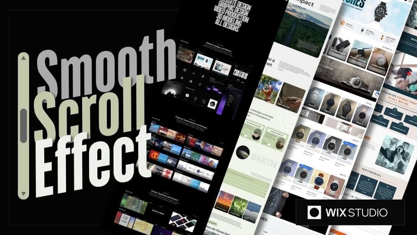 How to Add Smooth Scroll in a Wix Website