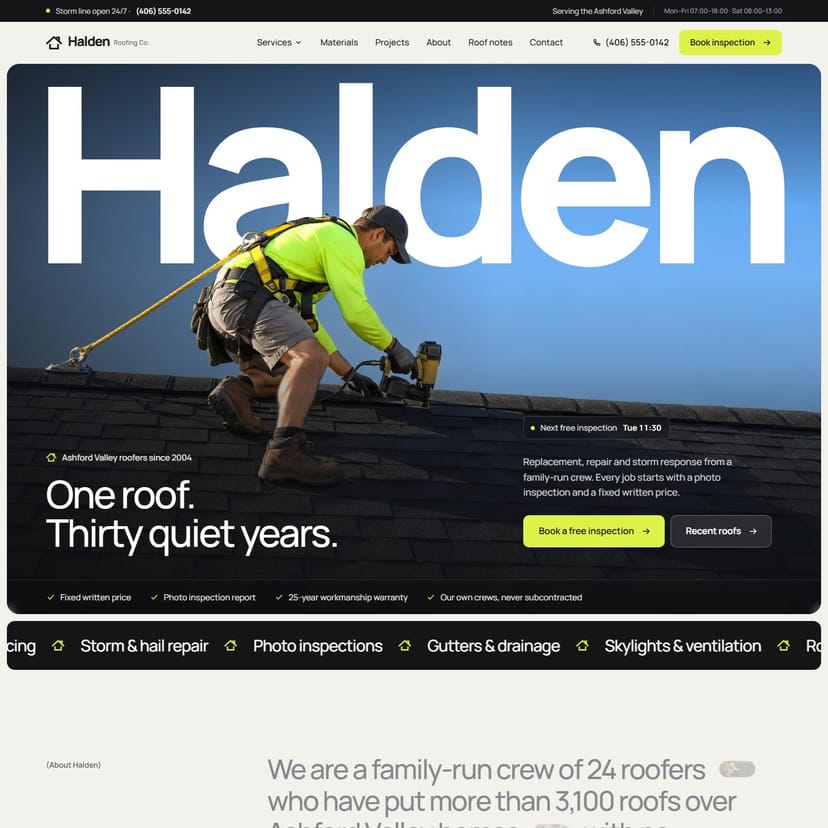 Halden Roofing