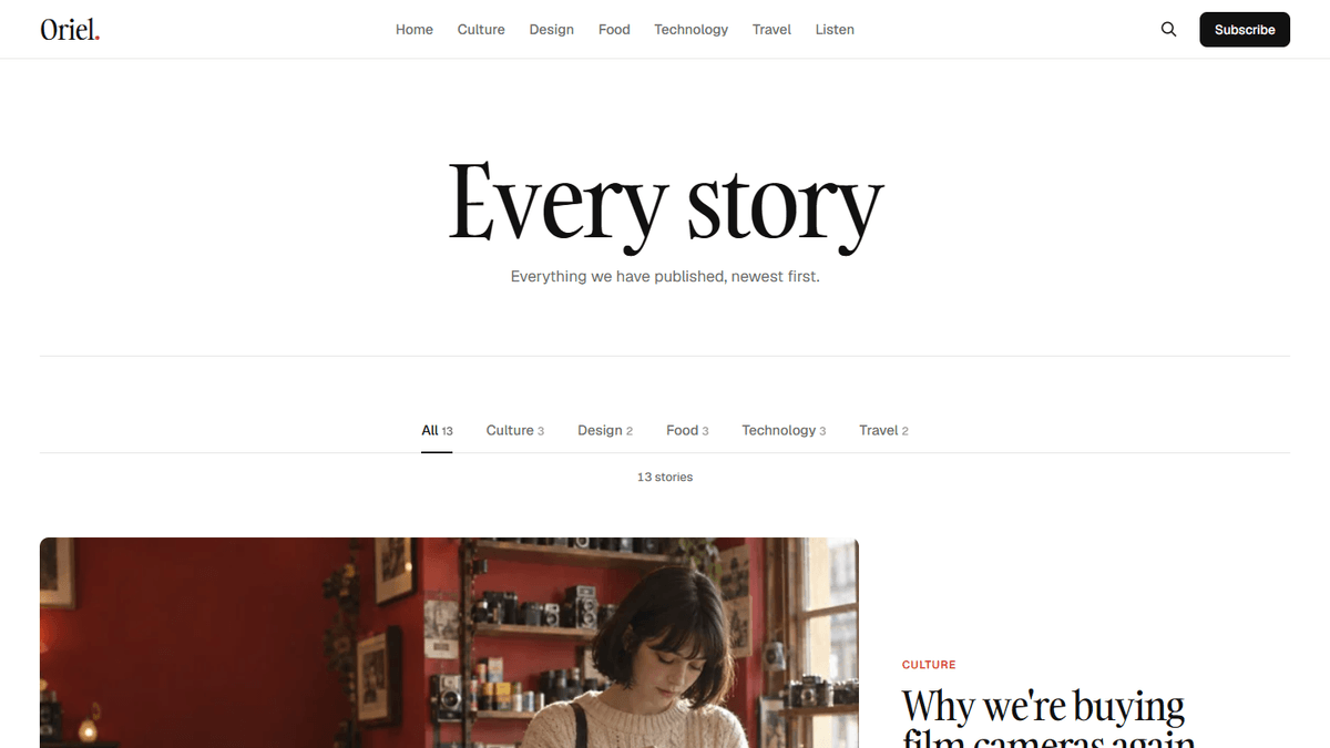Every story