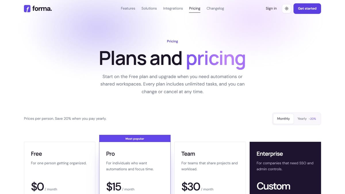 Pricing