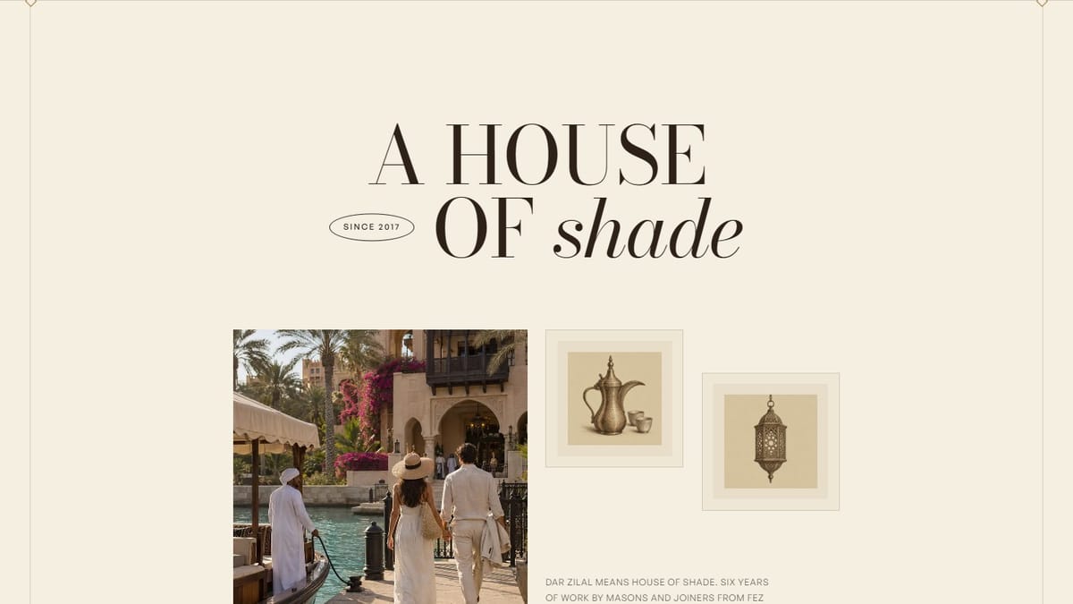 A house of shade