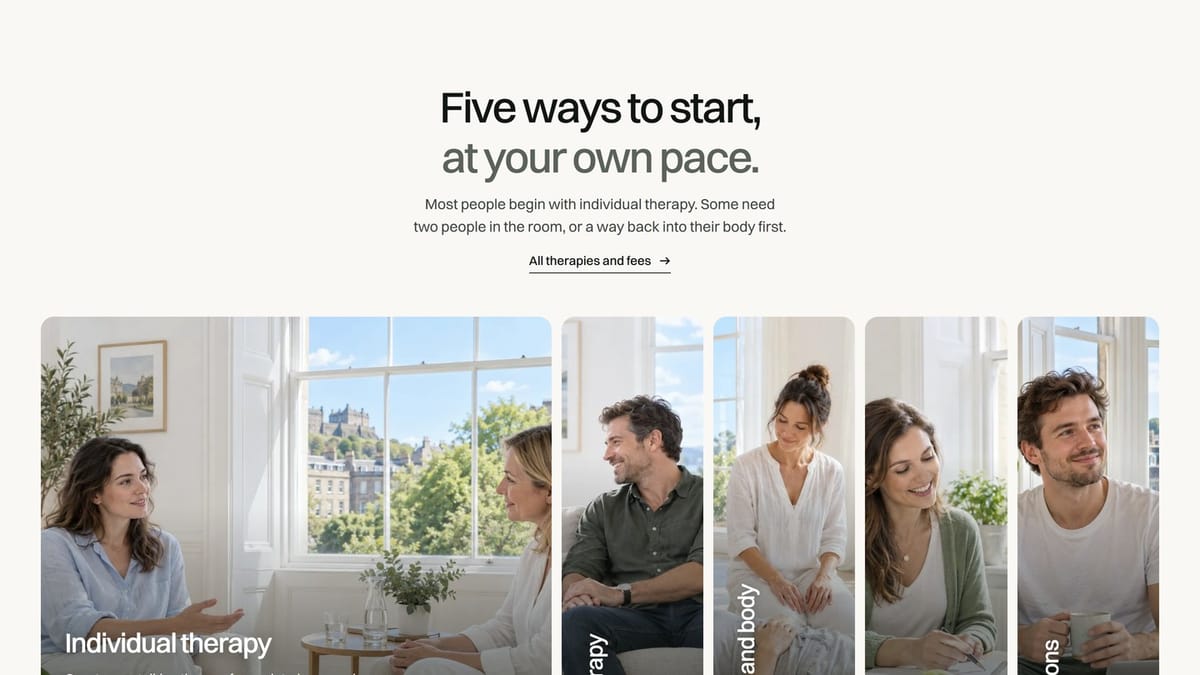 Five ways to start