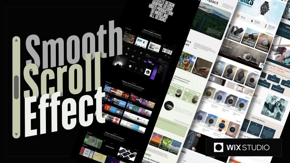 How to Add Smooth Scroll in a Wix Website