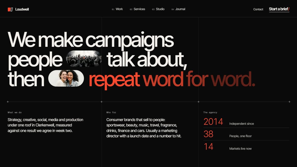 We make campaigns people talk about