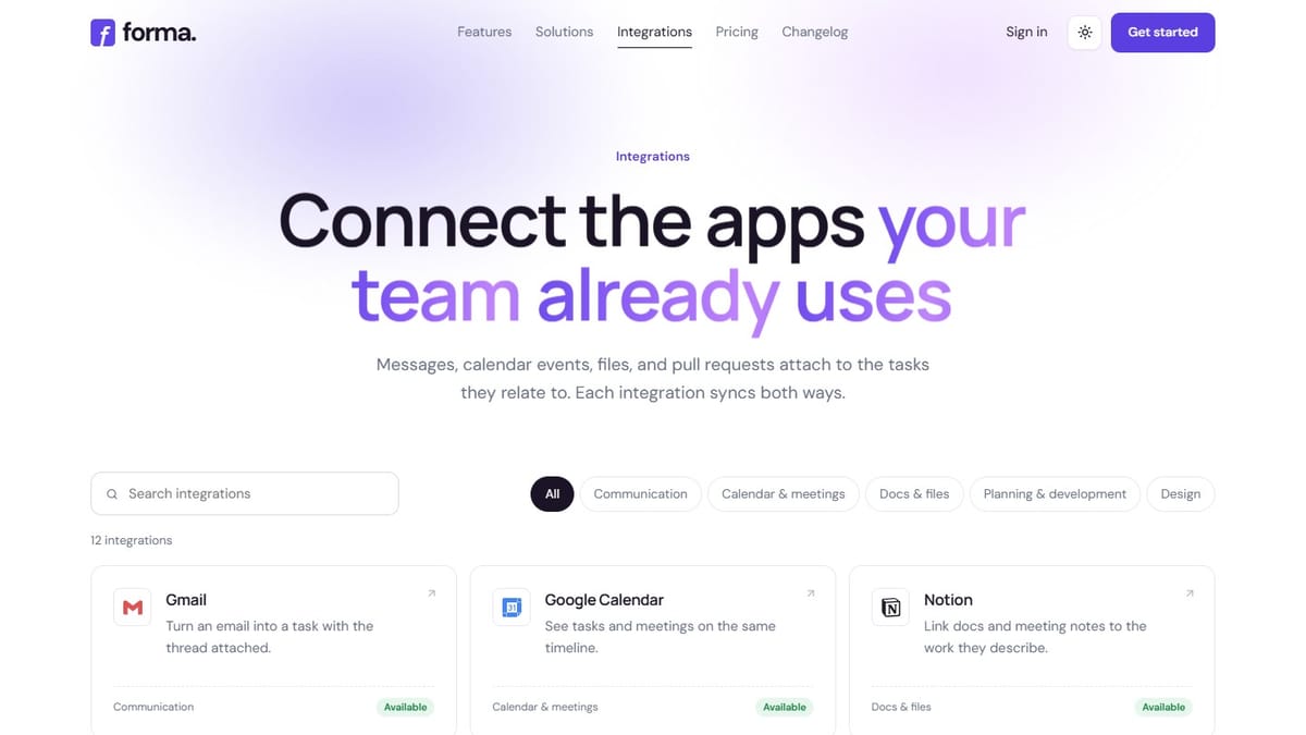 Integrations
