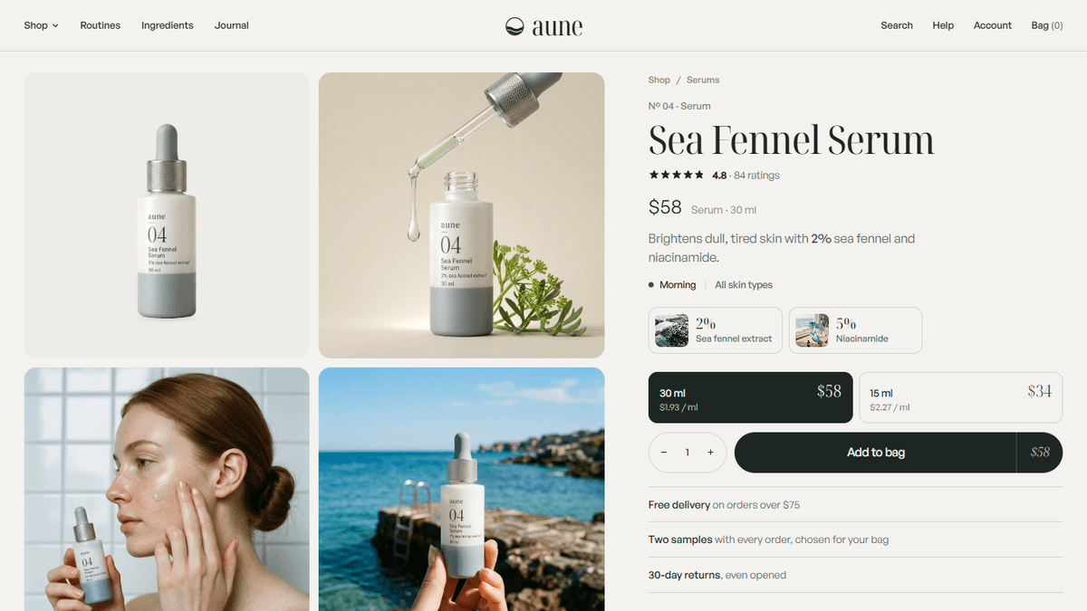 Sea Fennel Serum