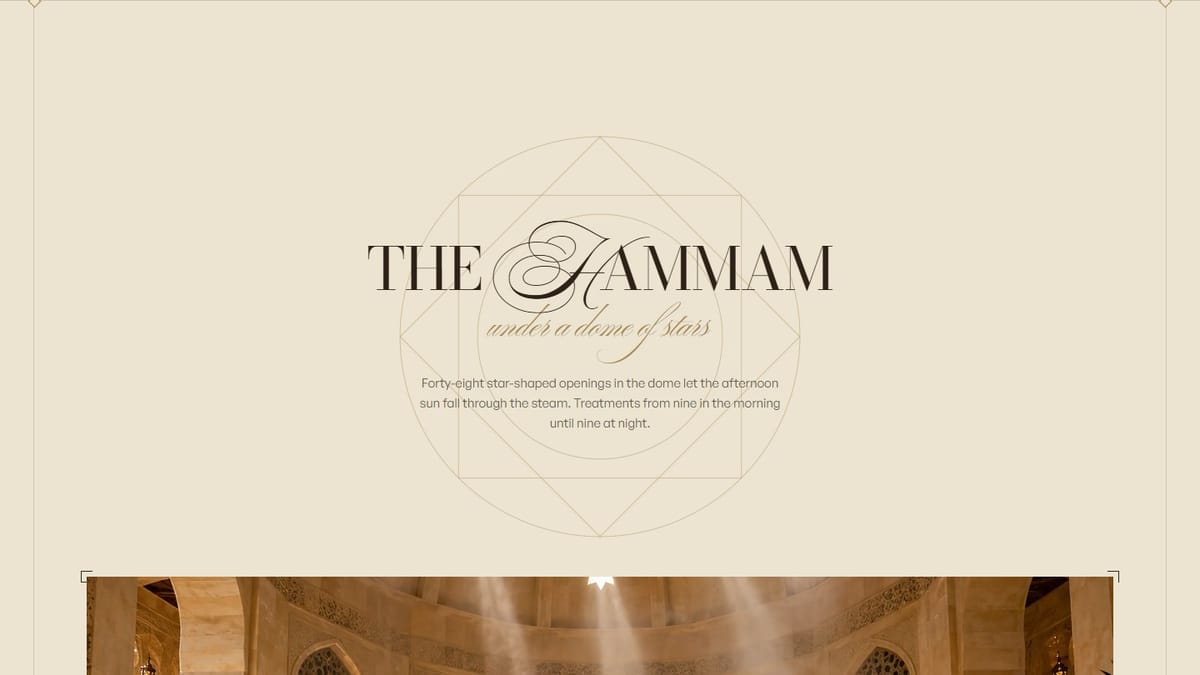 The hammam
